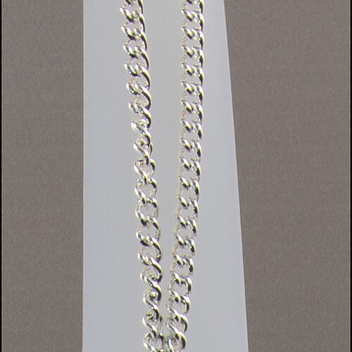 Sterling Silver Charm Bracelet with Sterling Silver Cat charm