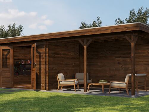 300cm x 250cm + 400cm Veranda