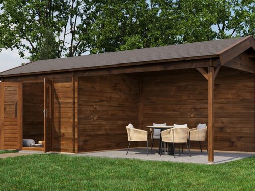 300cm x 300cm + 400cm Veranda