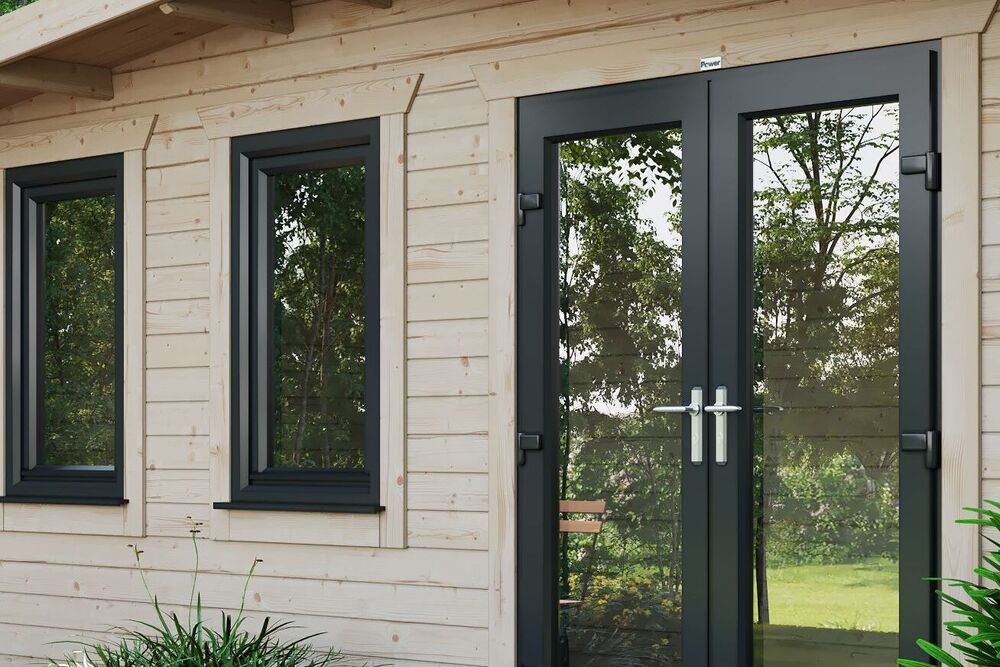 Chalet Log Cabin 14x14