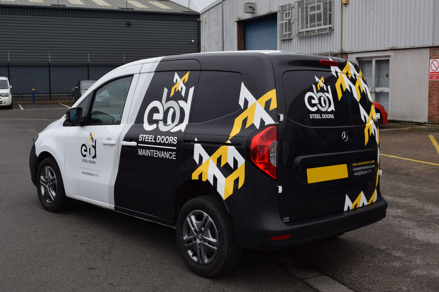 EBD Steel Doors - Mercedes Vito & Citan 