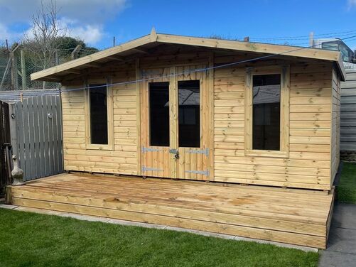 #SHA077 16x10 Apex Summer House