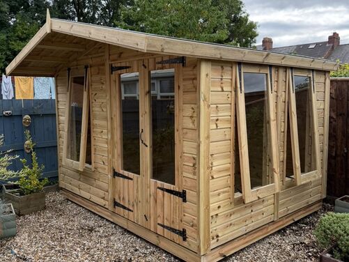 10x8 Apex Summer House