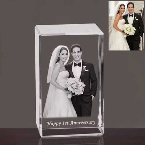 The Arran 3D 12x8x6cm Crystal Block