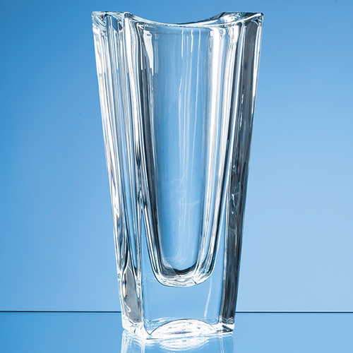 Crystalite Okinawa Tapered Vase 30cm