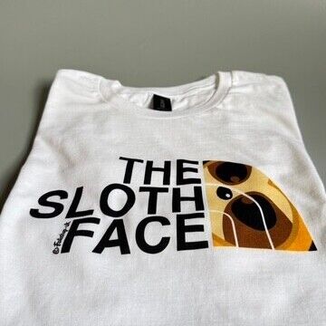 'The Sloth Face' Adults Tee