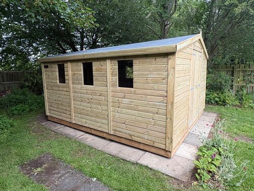 14x12 Apex Shed