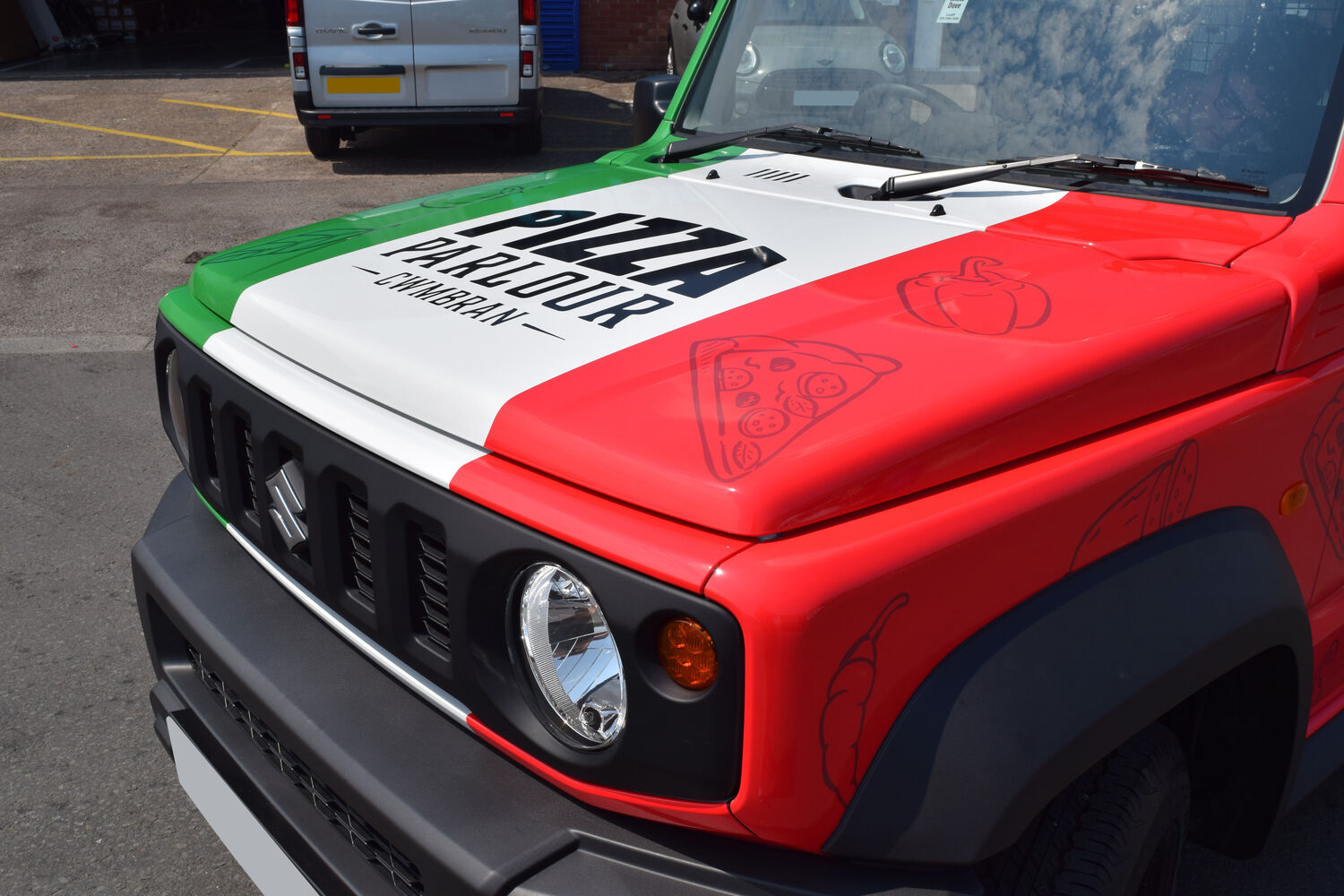 Pizza Parlour - Suzuki Jimny