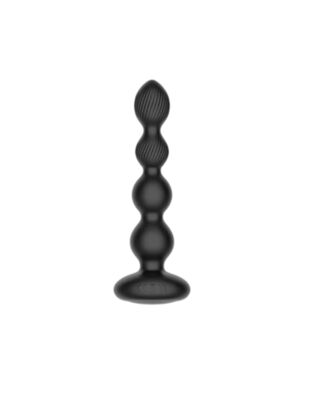 TORNADO Rotating Beaded Anal Probe - Black
