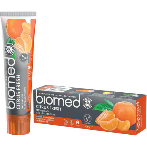 Biomed Citrus Fresh Complete Care Natural Toothpaste 100g