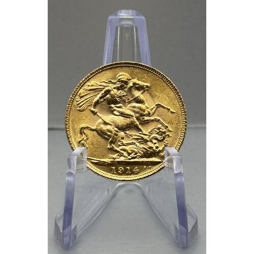 1914 full gold sovereign