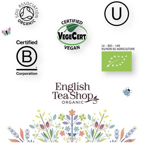 English Tea Shop Organic Gin Botanicals Pyramid Bags x 12