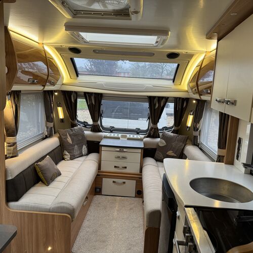 2014 Swift Elegance 580 Caravan 4 Berth - ALDE - Motor Mover - Solar