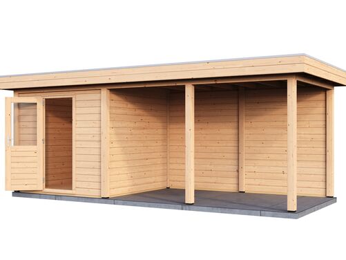 250cm x 250cm + 400cm Veranda