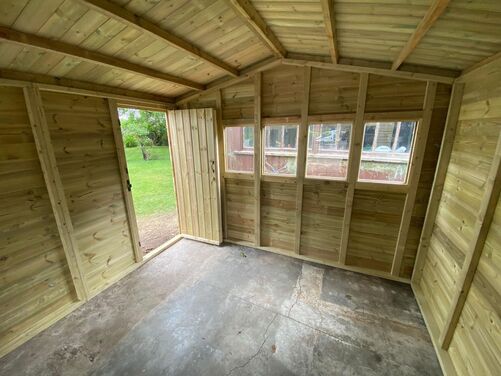 #A082 20x10 Apex Shed Garage