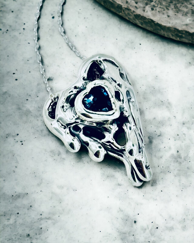Melted Heart Pendant