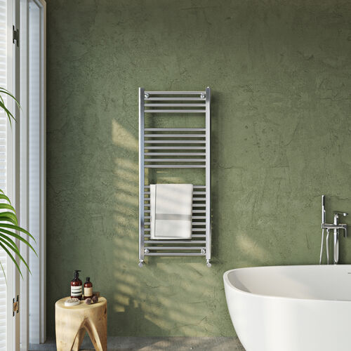 Straight Towel rails CHROME