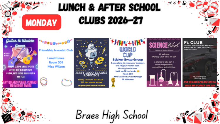Clubs and Activities | Braes High School | Braes High School | Secondary School Falkirk | Falkirk Education