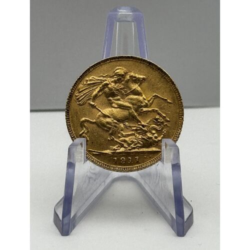1911 king George V full gold sovereign
