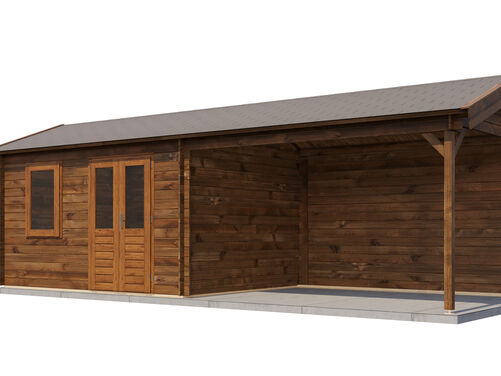 400cm x 300cm + 400cm Veranda