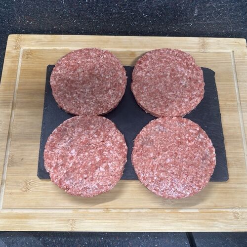 Lamb and mint burger 6oz