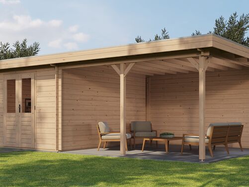 300cm x 400cm + 400cm Veranda