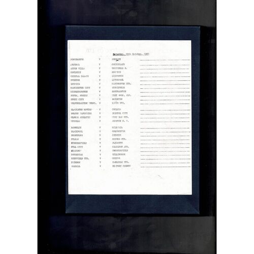 Burnley v Manchester City Central League Football Programme 1980/81