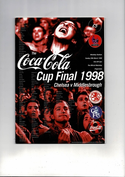 Football Programmes being listed today