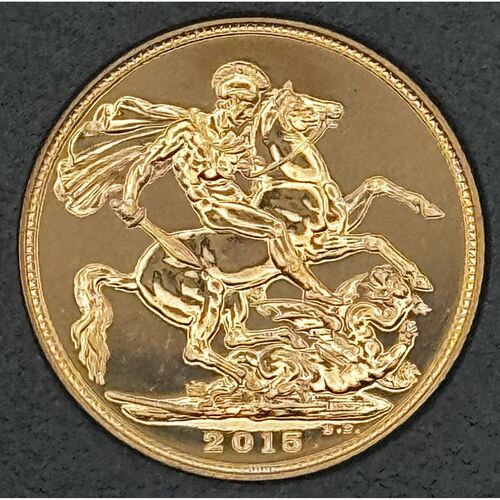 2015 Full Gold sovereign