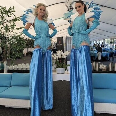 UK Stilt Walkers themed costumes entertainment events seasonal