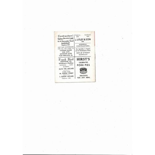 1964/65 Barnsley v Peterborough United Football Programme