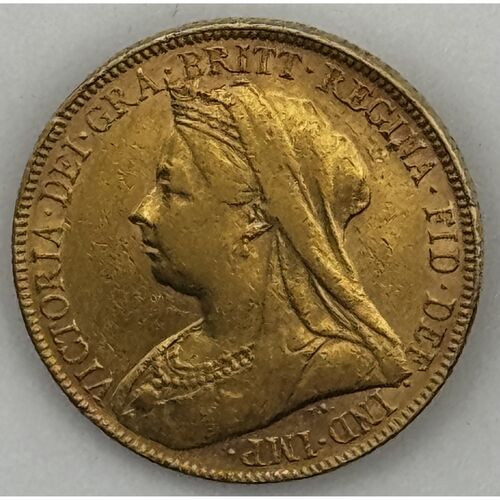1898 Queen Victoria full gold sovereign