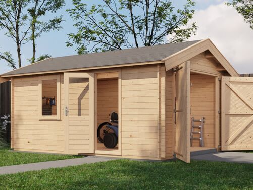 350cm x 500cm Garage