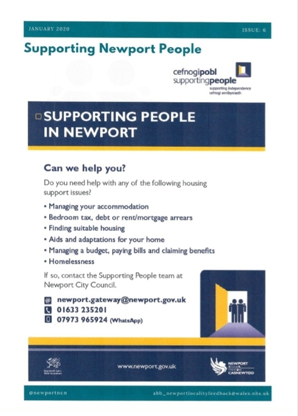 Supporting Newport People