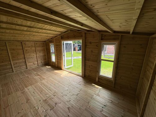 #PVC005 20x10 Apex Summer House