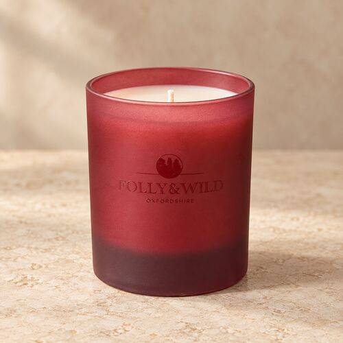 Burgundy Autumn Tumbler