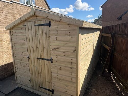 12x7 Apex Shed