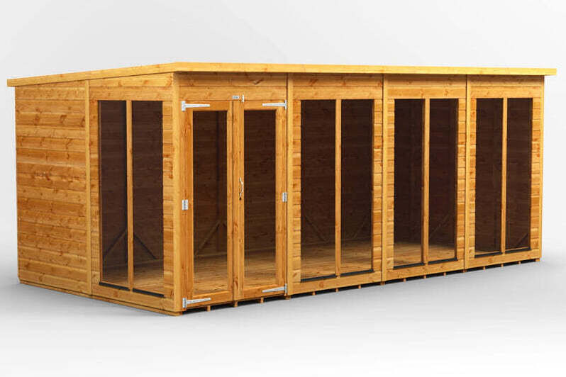 Pent Summer house 16x8