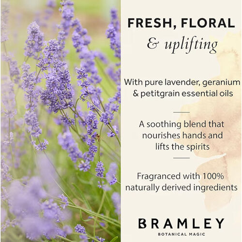 Bramley Hand Cream with Lavender, Geranium & Petitgrain 100ml
