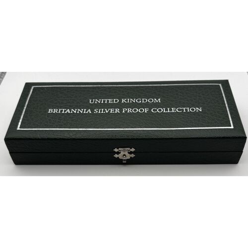 2003 Silver proof Britannia 4 coin set