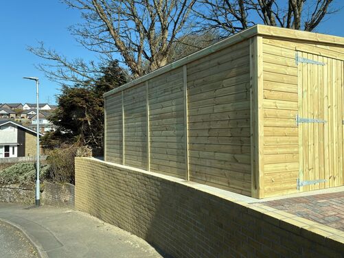 20x12 Pent Shed Garage