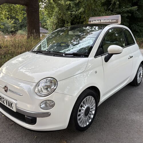 2012 (12) FIAT 500 LOUNGE 1.2 3 DOOR