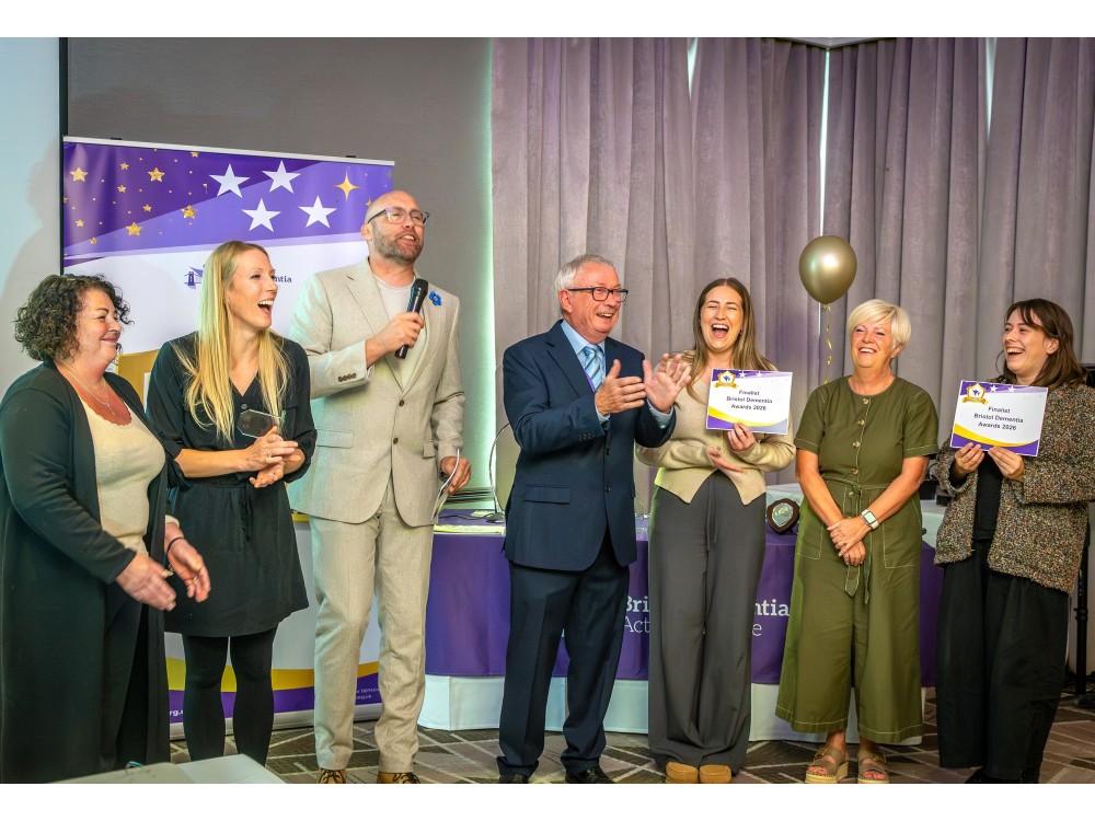 Celebrating dementia care achievements at the Bristol Dementia Awards 2026, where Your Care received an Organisation Award and three finalist recognitions.