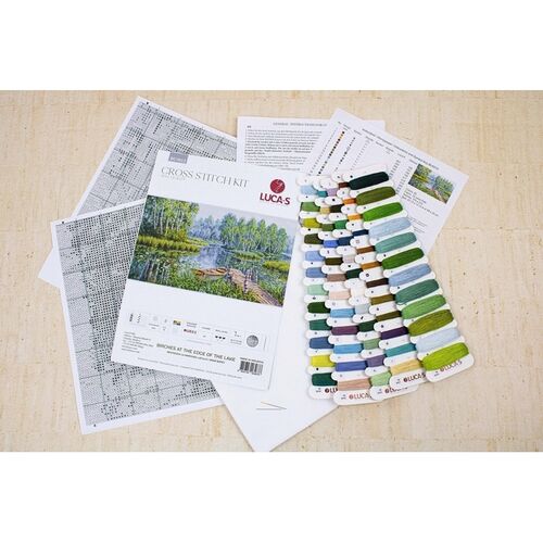 Birches At the Edge of the Lake by Luca-S