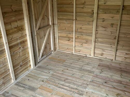 24x14 Apex Summer House home Office/Bar/Gym