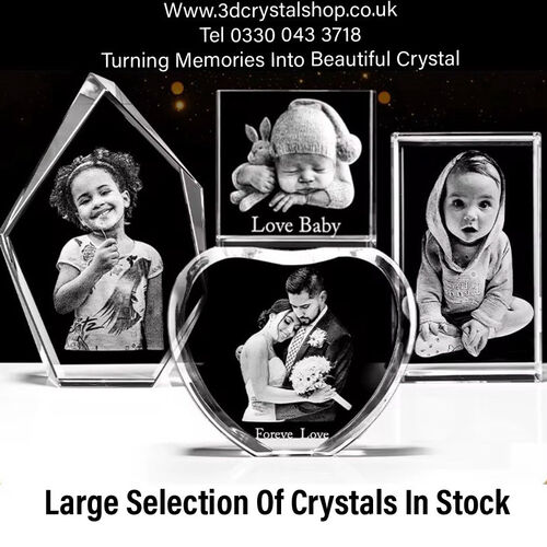 The Amazing 3D lona 6x6x6cm Crystal Cube