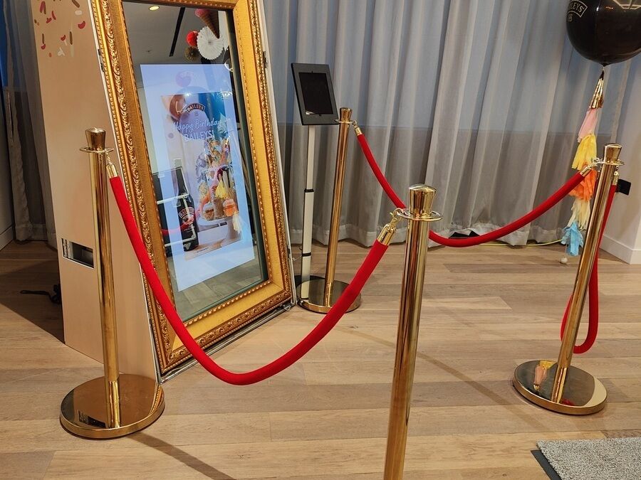 branded sides and back magic mirror