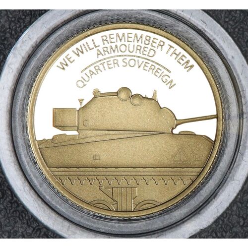 Rare 2021 We will remember them Gold sovereign definitive set