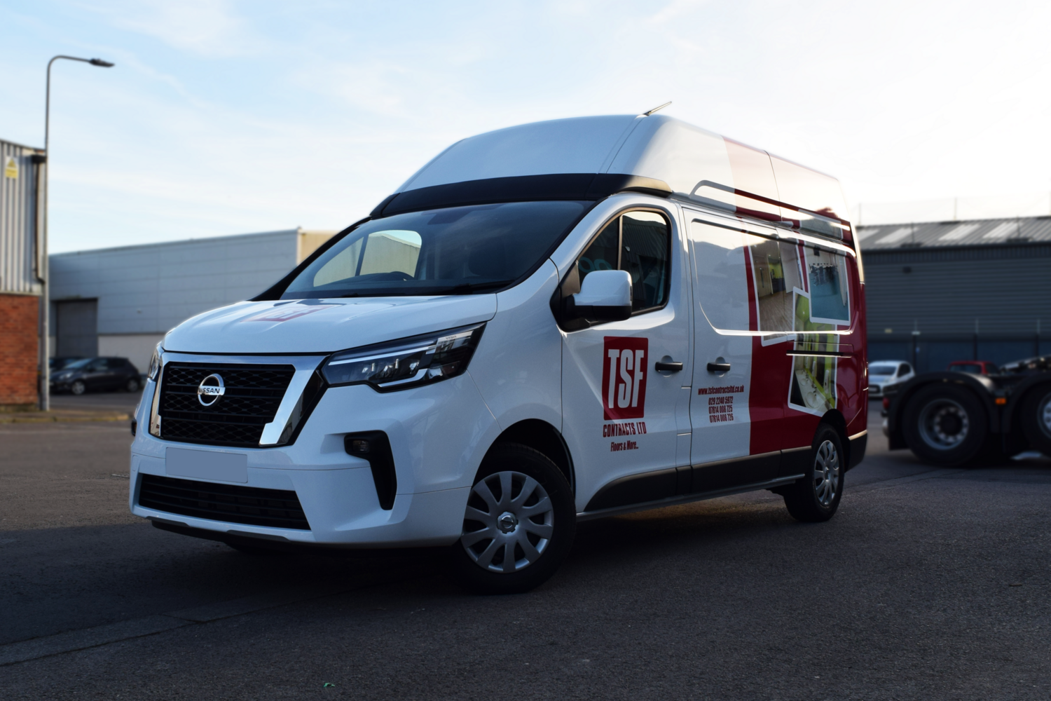 TSF Contractors LTD - 2x Nissan Primastar