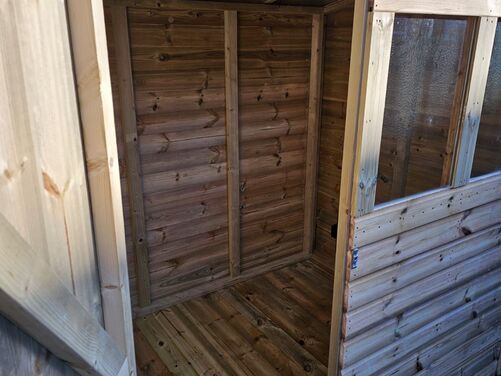 7x5 Pent Storage Shed